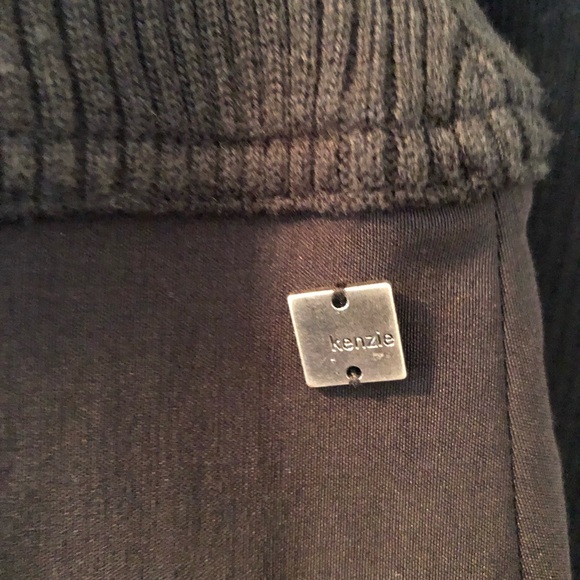 Kenzie Turtleneck Skater Skirt Drop-waist Mini Dress Black Size 8 - Picture 5 of 5